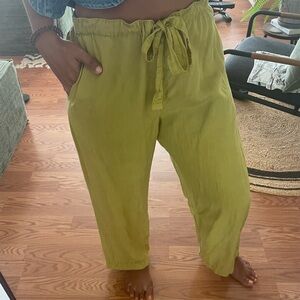 Lyocell drawstring pants
